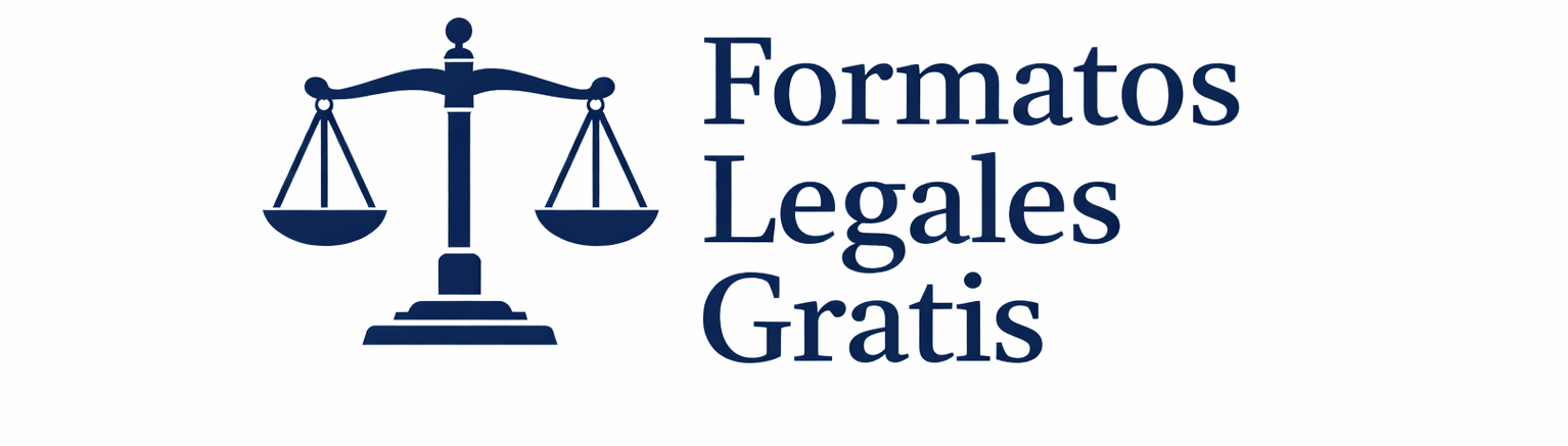 FORMATOS LEGALES GRATIS